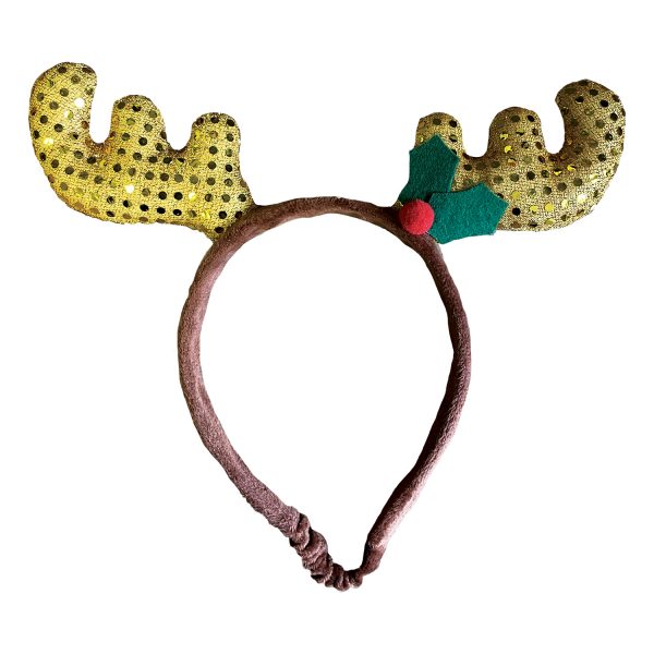 Glitter Antler Headband S/M