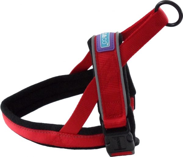 Red Padded Reflect Small