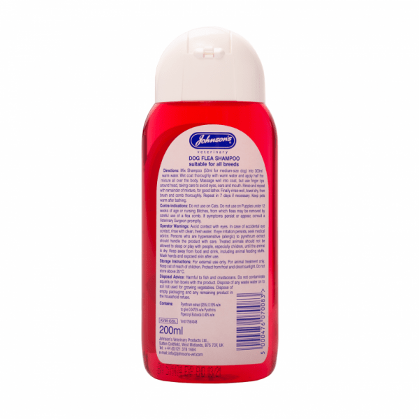 JVP Dog Flea InsecticidalShampoo 200ml