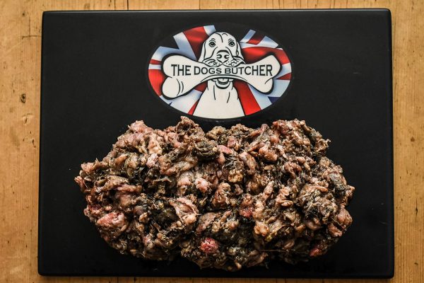 The Dogs Butcher Ox Tripe With Chicken 80-10-10 1kg
