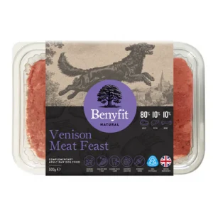 Benyfit Natural Venison Meat Feast 80*10*10 1kg