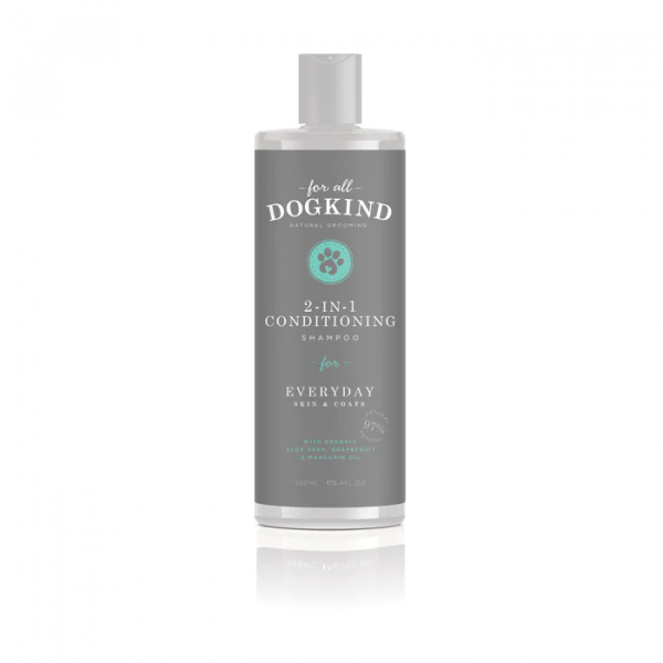 For All Dogkind 2 In 1 Conditioning Shampoo 250ml