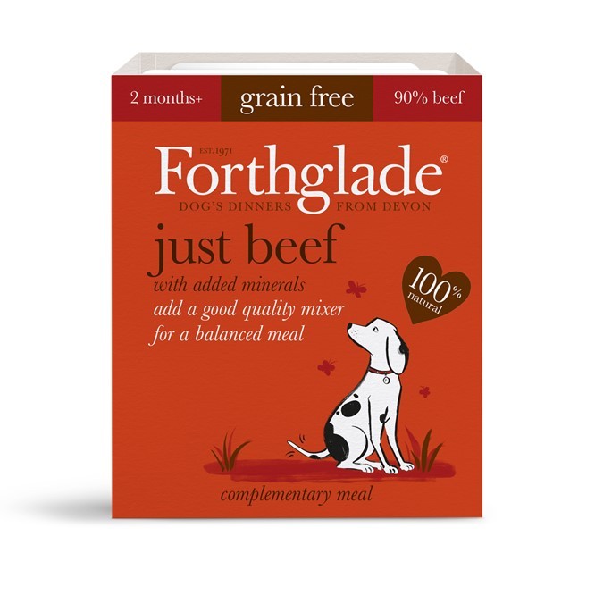 Forthglade Natural Menu Beef 395g