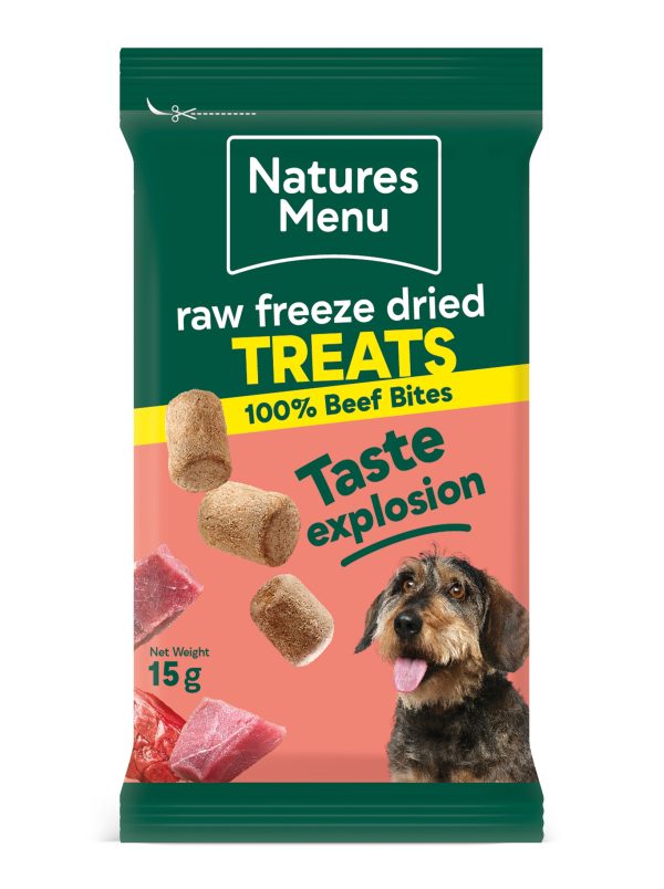 Nature's Menu Freeze Dried Treats Beef 15g