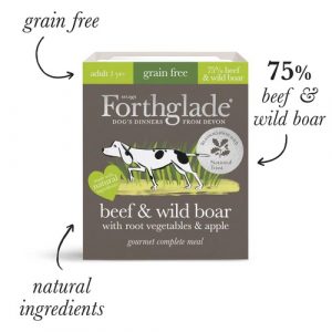 Forthglade Gourmet G/Free Beef & Wild Boar