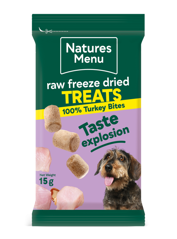 Nature's Menu Freeze Dried Treats Turkey 15g